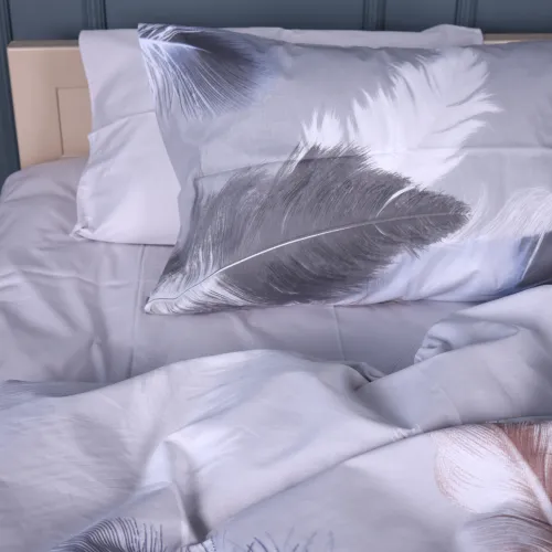 Наволочка Сатин 22-1447 Feather Aurora - 2