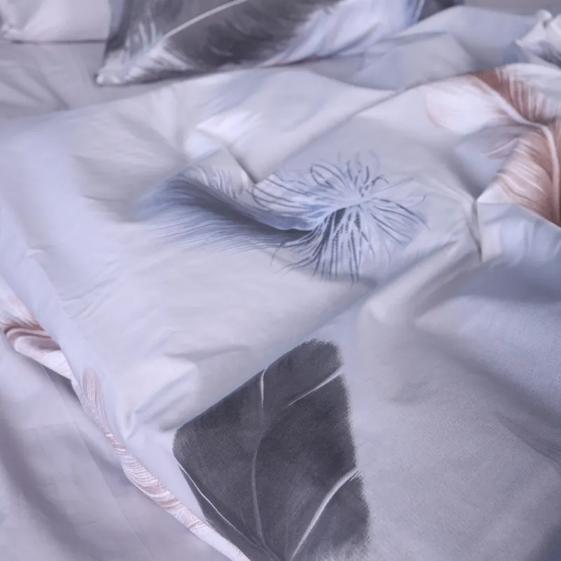 Наволочка Сатин 22-1447 Feather Aurora - 4