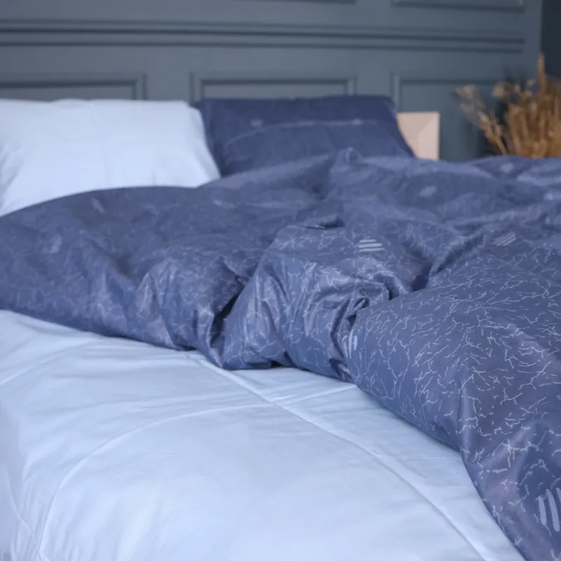 Наволочка Сатин 22-1448 Fog Marble - 4