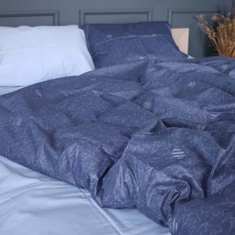 Наволочка Сатин 22-1448 Fog Marble - 1