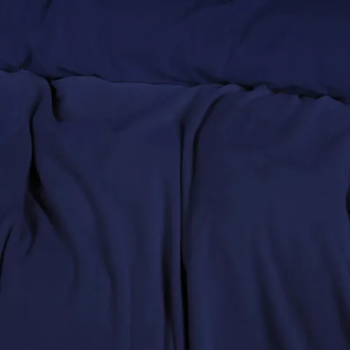 Комплект постельного белья Велюр Winter Frost 28-0006 Navy blue Velvet - 2