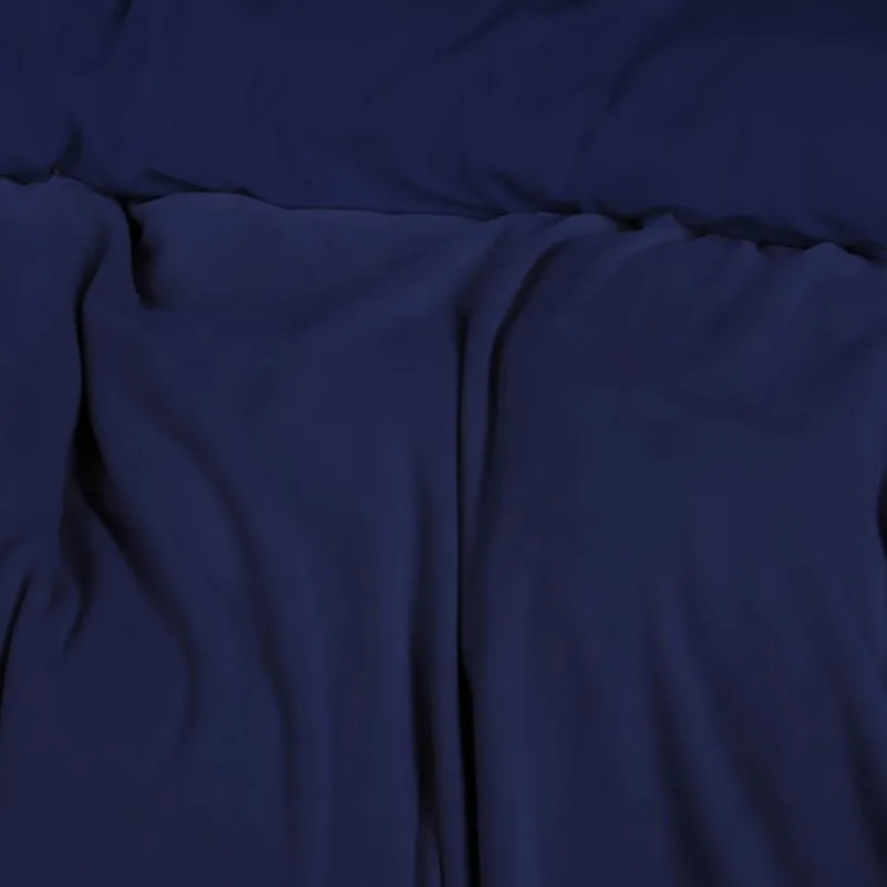 Комплект постільної білизни Велюр Winter Frost 28-0006 Navy blue Velvet - 1