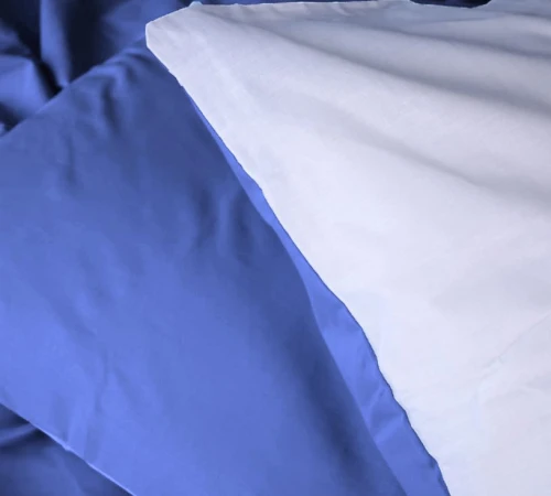 Постельное белье Бязь Pablo Blue(11-2107+19-4150)