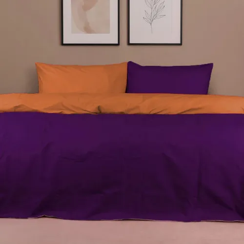 Комплект постельного белья Mirson Ranforce Elite Christiano (13-1027 + 16-3310) - 2