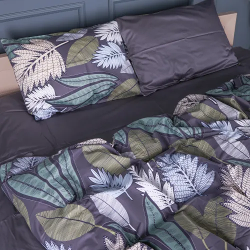 Пододеяльник Сатин 22-1446 Leaves