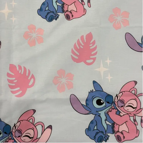 Наволочка Бязь Kids Time 17-0908 Cute Stitch Blue - 4