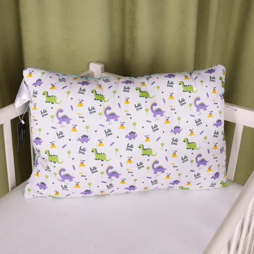 Подушка антиалергенна №3800 Kids Time 18-0001 Hello Dino EcoSilk бязь - 2