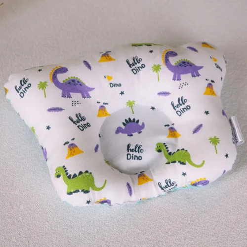 Подушка дитяча Ведмедик Kids Time 18-0001 Hello Dino EcoSilk бязь