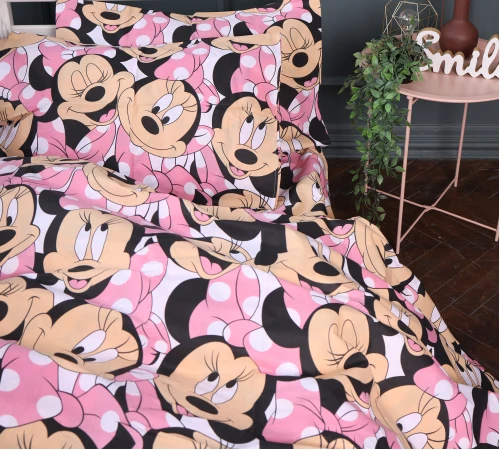 Комплект постільної білизни Бязь Kids Time 17-0862 Minnie Style - 2