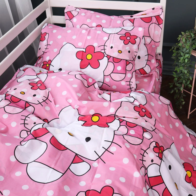 Простынь Бязь Kids Time 17-0864 Hello Kitty Pink 17-0864 Hello Kitty Pink - 1