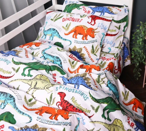 Наволочка Бязь Kids Time 17-0868 Dino World - 2