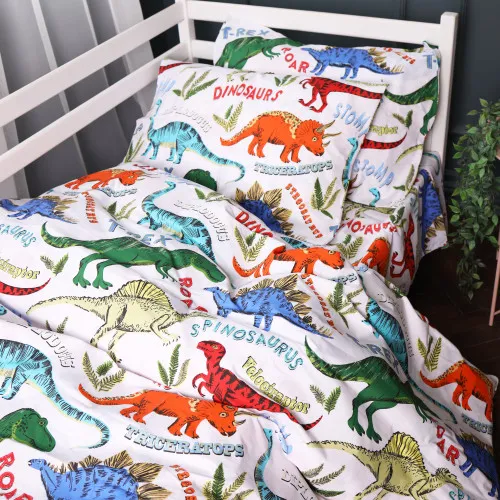 Наволочка Бязь Kids Time 17-0868 Dino World - 2