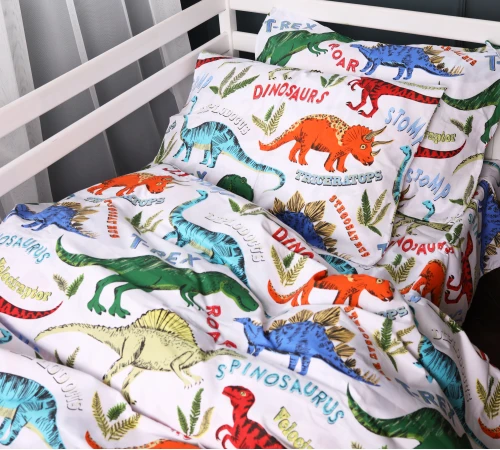 Простынь  Бязь Kids Time 17-0868 Dino World - 2