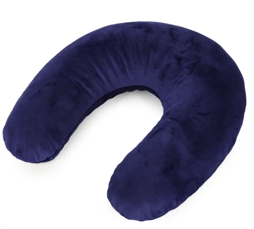 Подушка для подорожей №8225 Velvet Line 28-0006 Navy blue