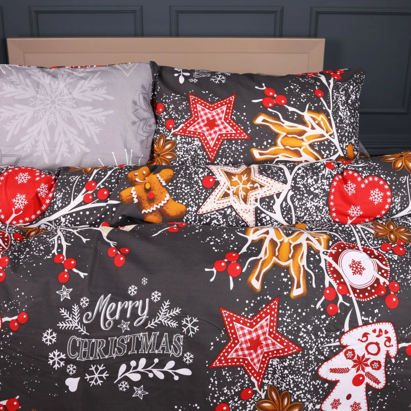 Простирадло Ranforce Elite 17-0880 Holiday Star gray - 3