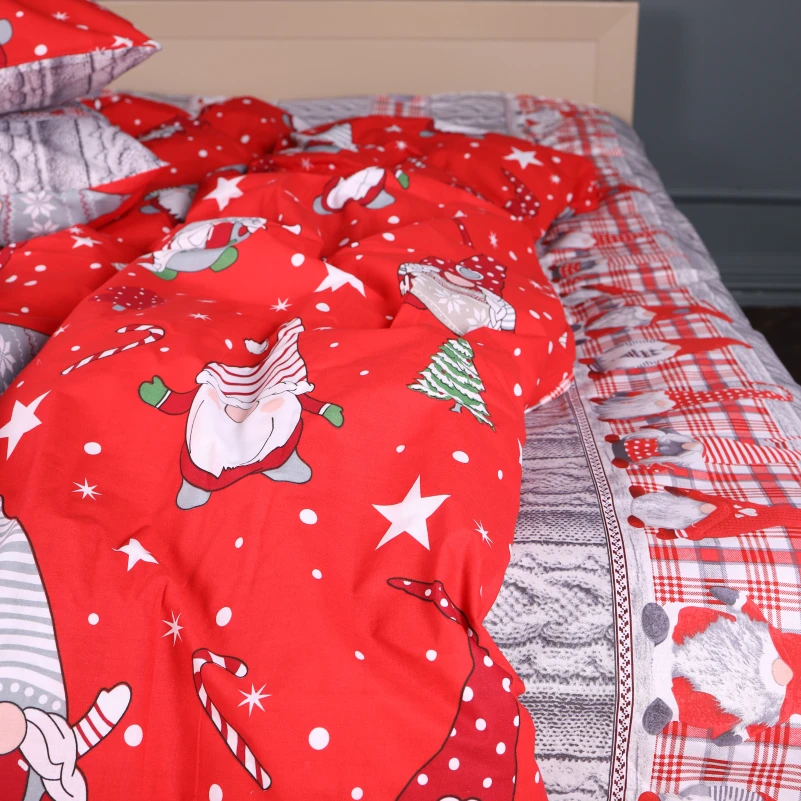 Простирадло Ranforce Elite 17-0875 Frosty Gnomes - 3