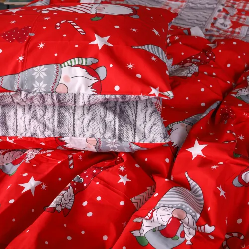 Комплект постільної білизни Бязь 17-0875 Frosty Gnomes - 5