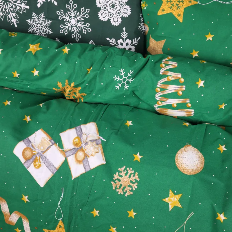 Комплект постільної білизни Ranforce Elite 17-0876 Emerald Magic - 2