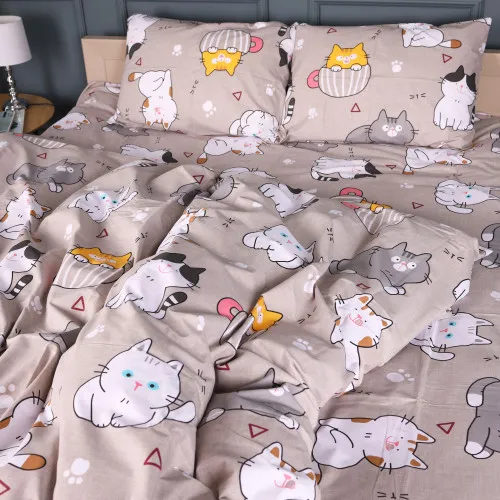 Наволочка Бязь 17-0665 Cream Kittens - 2