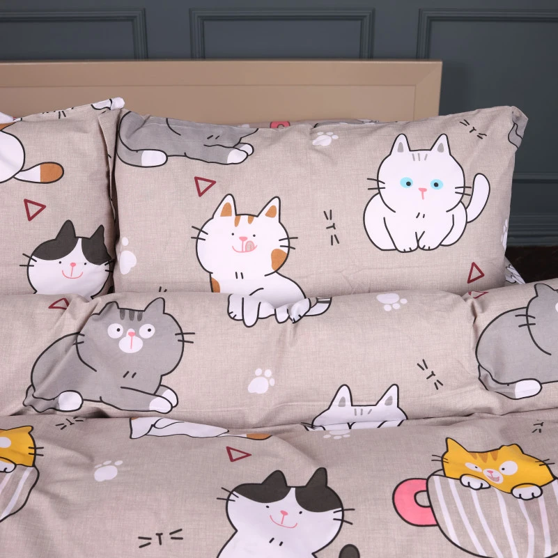 Комплект постільної білизни Ranforce Elite 17-0665 Cream Kittens - 1