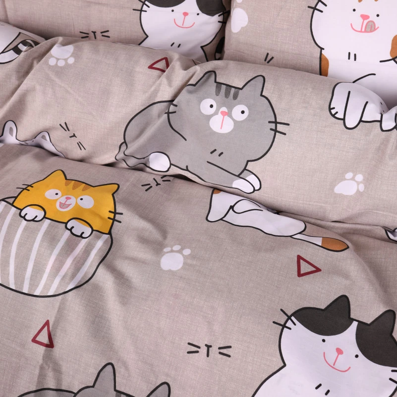 Комплект постільної білизни Ranforce Elite 17-0665 Cream Kittens - 2