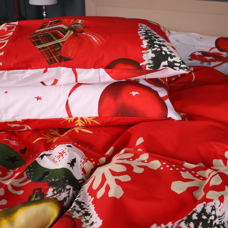 Підковдра Бязь 17-0878 Red Miracle - 3