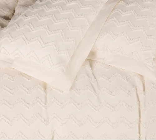 Комплект постільної білизни Сатин ELIT з вишивкою  "Snow mountain"