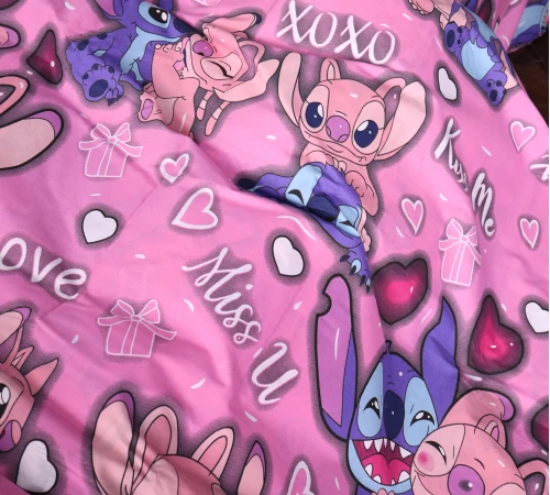 Простирадло Ranforce Elite 17-0871 Stitch & Angel Pink - 2