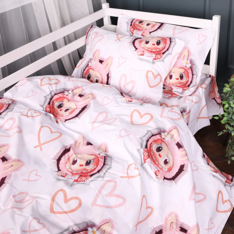 Простирадло Ranforce Elite 17-0872 Labubu Love - 3