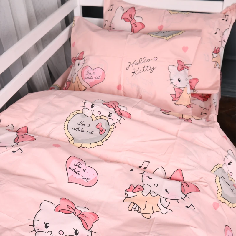 Наволочка Бязь Kids Time 17-0873 Hello Kitty Love - 3