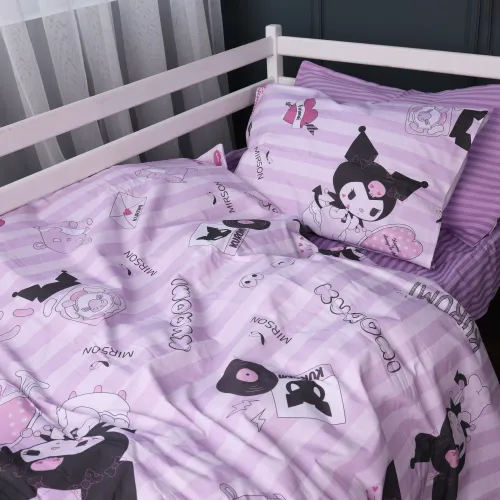 Комплект постільної білизни Ranforce Elite Kids Time 17-0858 Kuromi Dream - 4