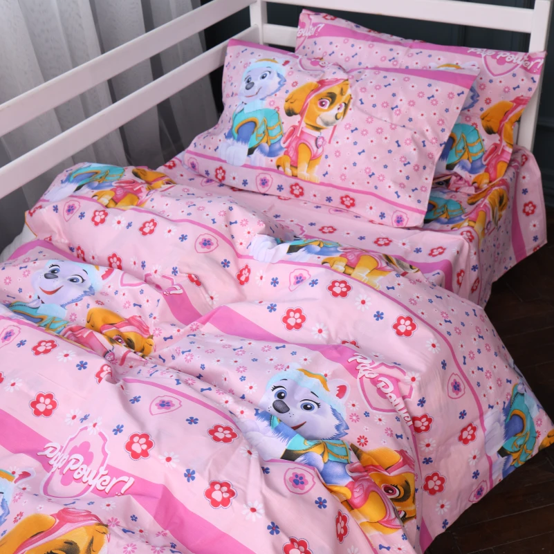 Комплект постільної білизни Бязь 17-0860 Paw Patrol Girl Edition - 4