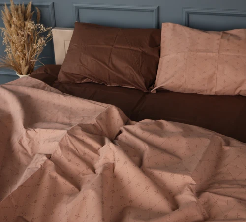 Комплект постільної білизни Бязь 17-0859 Coffee Charm - 2