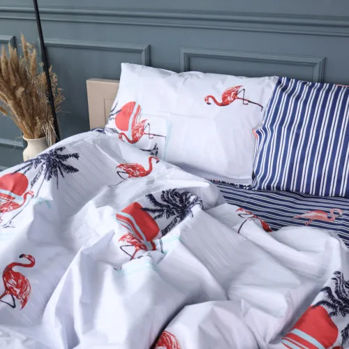 Пододеяльник Бязь 17-0846 Flamingo Mood - 2