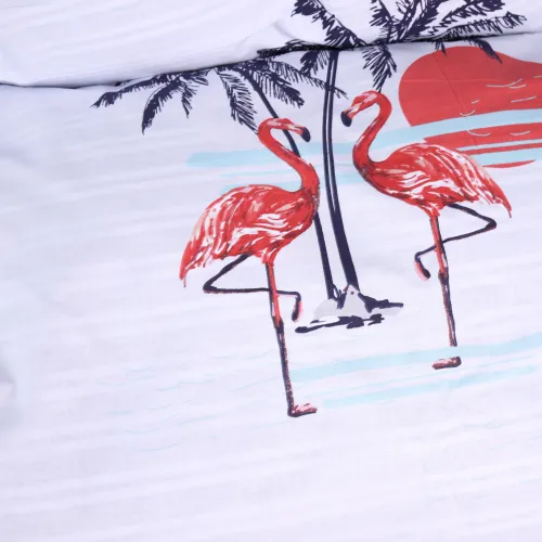 Комплект постільної білизни Бязь 17-0846 Flamingo Mood - 4