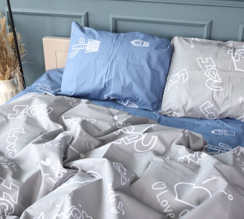 Комплект постільної білизни Бязь 17-0844 Love Notes - 2