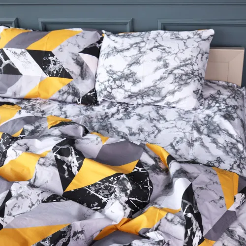 Комплект постільної білизни Бязь 17-0843 Marble Mist - 2