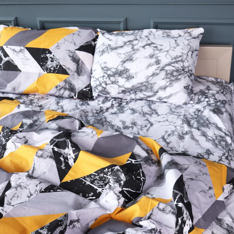 Комплект постільної білизни Бязь 17-0843 Marble Mist - 1