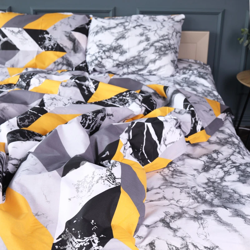 Комплект постільної білизни Бязь 17-0843 Marble Mist - 2