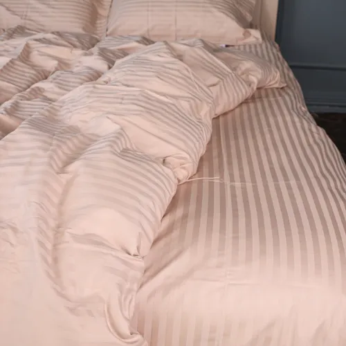 Постельное белье Satin Stripe 30-0004 Cream - 5