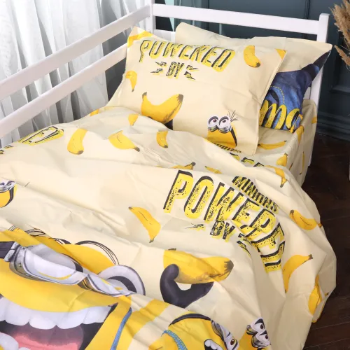 Комплект постільної білизни Ranforce Elite 17-0808 Minions and bananas - 4