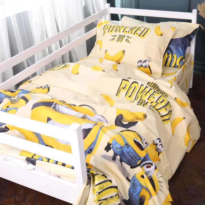 Комплект постільної білизни Бязь Kids Time 17-0808 Minions and bananas - 3