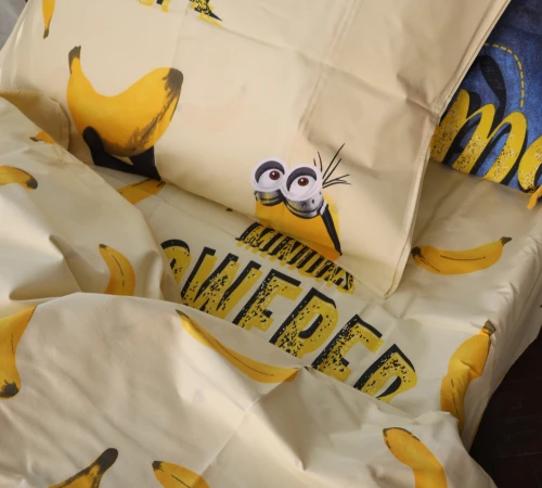Комплект постільної білизни Бязь Kids Time 17-0808 Minions and bananas - 2