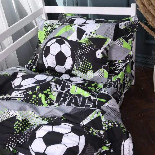 Підковдра Бязь Kids Time 17-0837 Urban football - 2