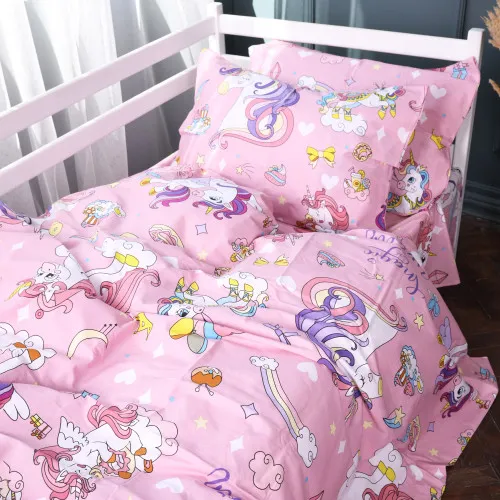 Пододеяльник  Бязь 17-0836 Unicorn kids