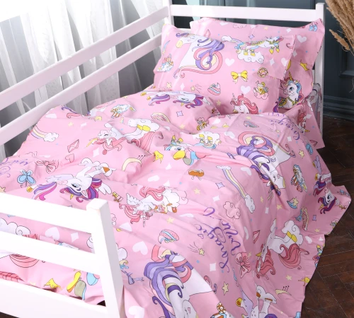 Підковдра Бязь 17-0836 Unicorn kids - 2