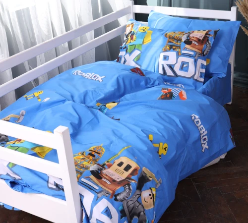 Підковдра Бязь 17-0820 Roblox game blue - 2