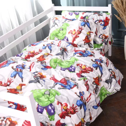 Підковдра Бязь Kids Time 17-0823 Hero Force - 2