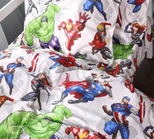 Простынь Бязь Kids 17-0823 Hero Force - 2