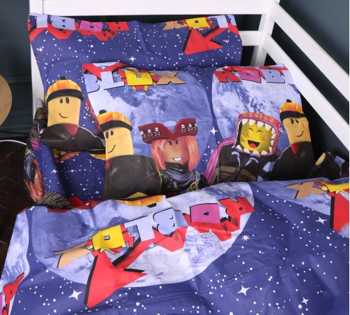 Комплект постільної білизни Бязь Kids Time 17-0797 Roblox - 2